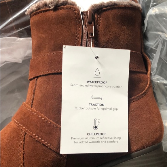 Naturalizer suede waterproof booties - Picture 7 of 8